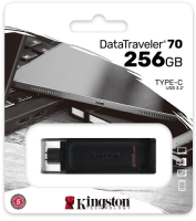 Kingston DT70/256GB DataTraveler USB Type-C Flash Drive 