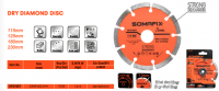 Somafix SFX1607 Dijamantna rezna ploča univerzalna 230x22.2x7mm
