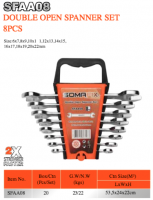 Somafix SFAA08 Ključevi vilasto-vilasti na PVC držaču 6-19mm 8/1