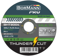 Bormann BHT2004 Rezna ploca univerzalna 230x1.9mm HUNDER-CU 