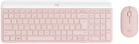 Logitech MK470 Slim Wireless Keyboard and Mouse Combo Rose