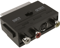 E-GREEN Scart - 3xRCA + S-Video Adapter 