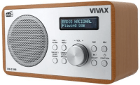 Vivax DW-2 Digitalni DAB+/FM radio s budilicom, Brown