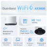 TP-Link Deco X50-Outdoor (1-pack) AX3000 Outdoor Whole Home Mesh WiFi 6 Unit 