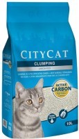 City Cat 10L Carbon klupčajući posip za mačke