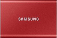 Samsung 1TB External Portable SSD T7 (Metallic Red) USB 3.2 Gen 2, MU-PC1T0R/WW