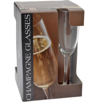 Koopman Čaše za šampanjac staklene 180ml 